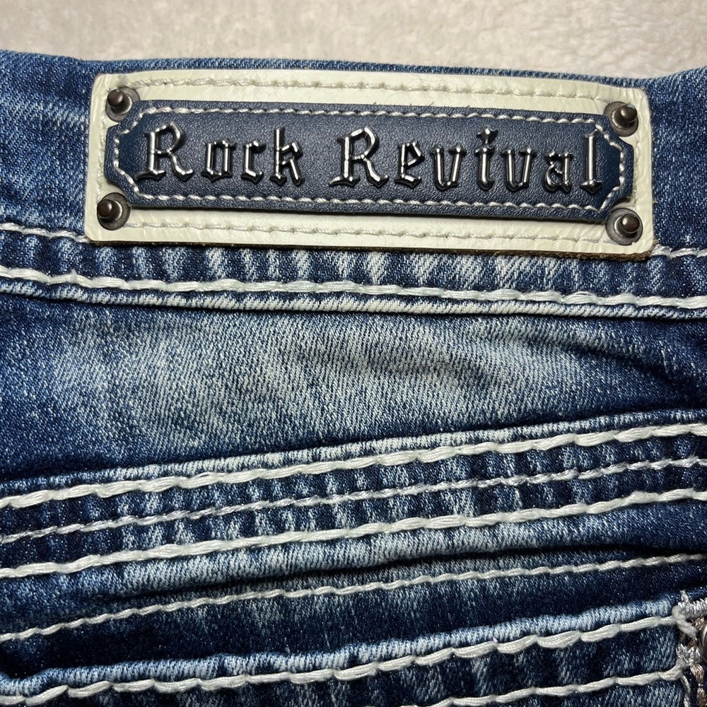 Rock Revival Dianeya Ankle Skinny Jeans, Women’s size 28 - Picture 13 of 14